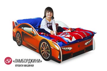 Кровать-машина детская Lamborghini в Биробиджане - предосмотр 1
