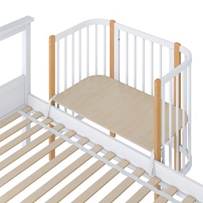 Детская кровать POLINI Kids Simple 105 Белый / Бук в Биробиджане - предосмотр 3