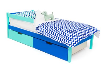 Кровать в детскую Skogen classic мятно-синия в Биробиджане