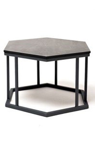 Интерьерный стол Женева  цвет серый гранит  RC658-50-50-4sis в Биробиджане - предосмотр