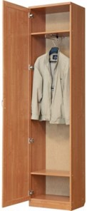 Шкаф распашной 107 с выдвижной штангой, цвет Дуб Сонома в Биробиджане - предосмотр 1