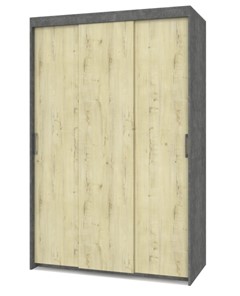 Шкаф 3-х створчатый Томас Т31, Камень темный/Ирландский дуб в Биробиджане
