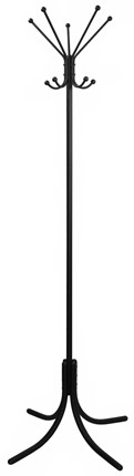 Напольная вешалка КР-10Л, цвет черный в Биробиджане - изображение