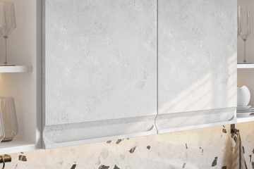 Модульный угловой гарнитур Вельвет, бетон графит/бетон снежный в Биробиджане - предосмотр 4