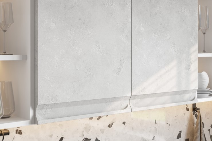 Модульный угловой гарнитур Вельвет, бетон графит/бетон снежный в Биробиджане - изображение 4