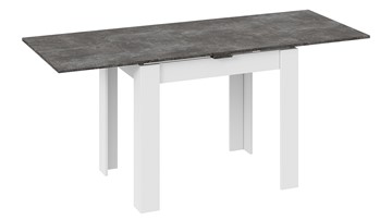 Кухонный раздвижной стол Промо тип 3 (Белый/Ателье темный) в Биробиджане - предосмотр 1