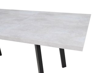 Раздвижной стол Робин, опоры прямые, цемент светлый в Биробиджане - предосмотр 3