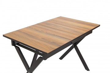 Кухонный стол раздвижной Стайл № 11 (1100/1500*700 мм.) столешница пластик, форма Форте, с механизмом бабочка в Биробиджане - предосмотр 1