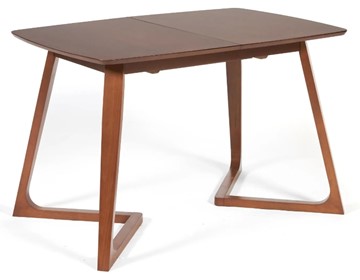 Раздвижной стол VAKU (Ваку) бук/мдф 80x120+40x75, Коричневый арт.13986 в Биробиджане