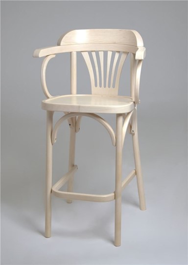 Барный стул 650 твердый (беленый дуб) в Биробиджане - изображение 5
