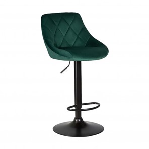 Барный стул с мягкой спинкой Престиж  WX-2397 велюр зеленый в Биробиджане