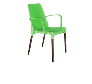 Кухонный стул SHT-ST76/S424-С (зеленый/коричневый муар) в Биробиджане