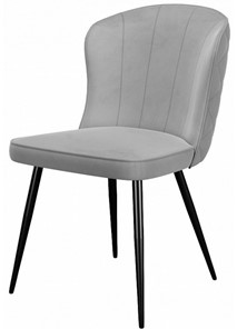 Кухонный стул 209, микровелюр B22 grey, ножки черные в Биробиджане