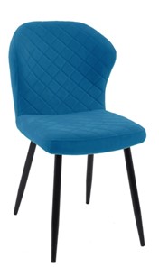 Мягкий стул 239 синий, ножки черные в Биробиджане