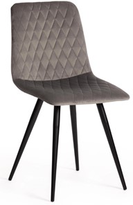 Кухонный стул CHILLY X (mod.7096) 45х53х88 серый barkhat 26/черный арт.15552 в Биробиджане