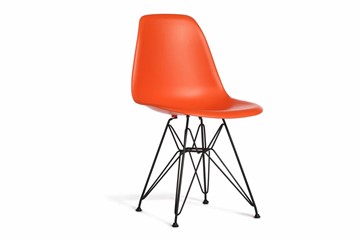 Обеденный стул DSL 110 Black (оранжевый) в Биробиджане