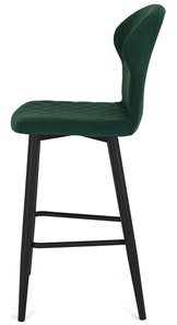 Обеденный стул Марио барный(Изумрудный Т189/ноги черные) в Биробиджане - предосмотр 1