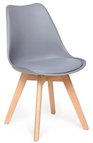 Обеденный стул TULIP (mod. 73) 48,5х52,5х83 серый арт.14209 в Биробиджане