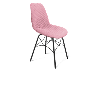 Обеденный стул SHT-ST29-С22 / SHT-S107 (розовый зефир/черный муар) в Биробиджане