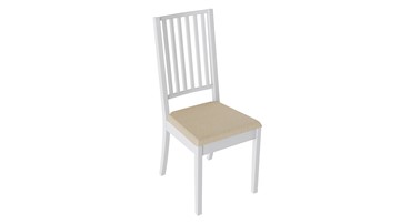 Обеденный стул Родос 2 (Белый матовый/тк № 108) в Биробиджане