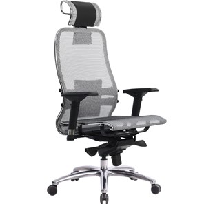 Офисное кресло Samurai S-3.04, серый в Биробиджане - предосмотр