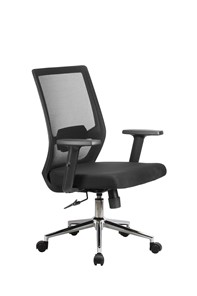 Кресло компьютерное Riva Chair 851E (Черный) в Биробиджане