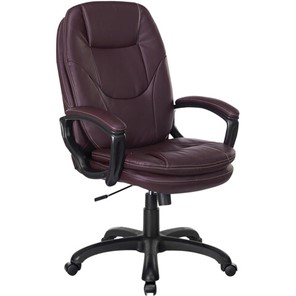 Компьютерное кресло Brabix Premium Trend EX-568 (экокожа, коричневое) 532101 в Биробиджане