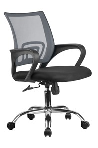 Кресло компьютерное Riva Chair 8085 JE (Серый) в Биробиджане