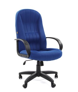 Кресло компьютерное CHAIRMAN 685, ткань TW 10, цвет синий в Биробиджане