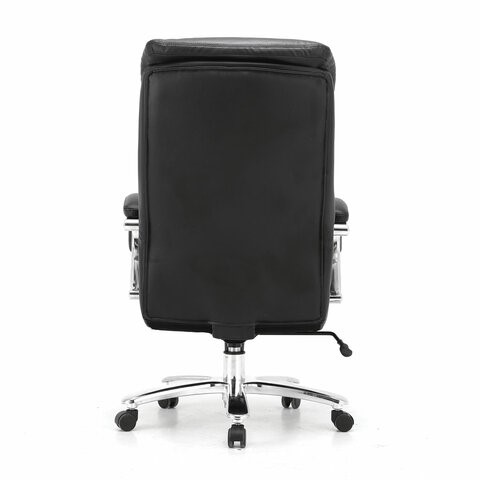 Кресло офисное Brabix Premium Pride HD-100 (натуральная кожа, черное) 531940 в Биробиджане - изображение 3