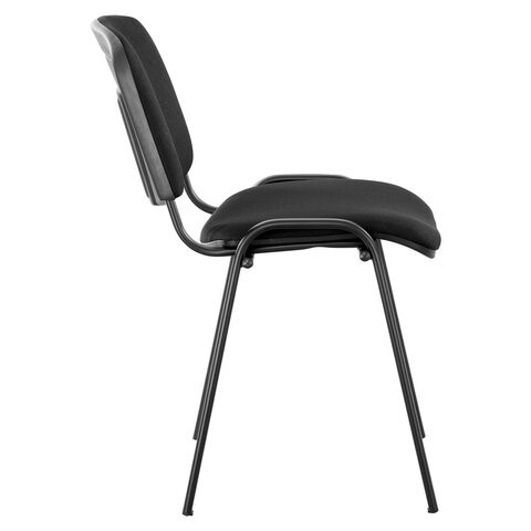 Офисный стул Brabix Iso CF-005 (черный каркас, ткань черная) 531971 в Биробиджане - изображение 1