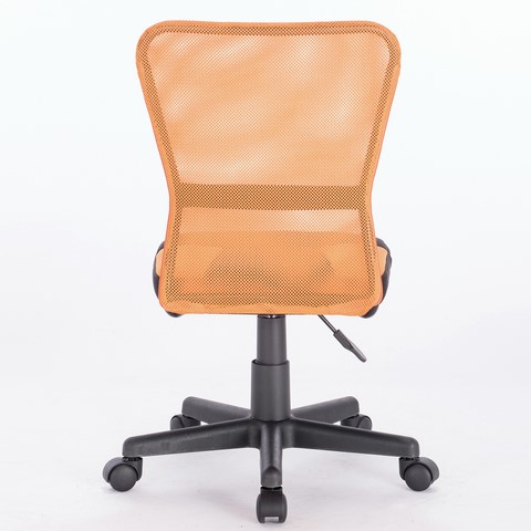 Кресло Brabix Smart MG-313 (без подлокотников, комбинированное, черное/оранжевое) 531844 в Биробиджане - изображение 4