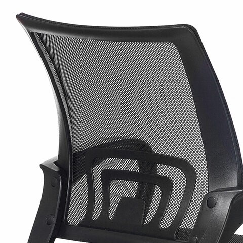 Кресло офисное Brabix Fly MG-396 (с подлокотниками, сетка, черное) 532083 в Биробиджане - изображение 6