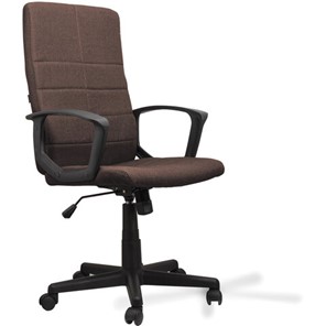 Кресло Brabix Focus EX-518 (ткань, коричневое) 531577 в Биробиджане