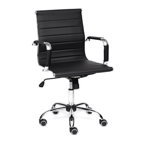 Компьютерное кресло URBAN-LOW кож/зам, черный, арт.14460 в Биробиджане