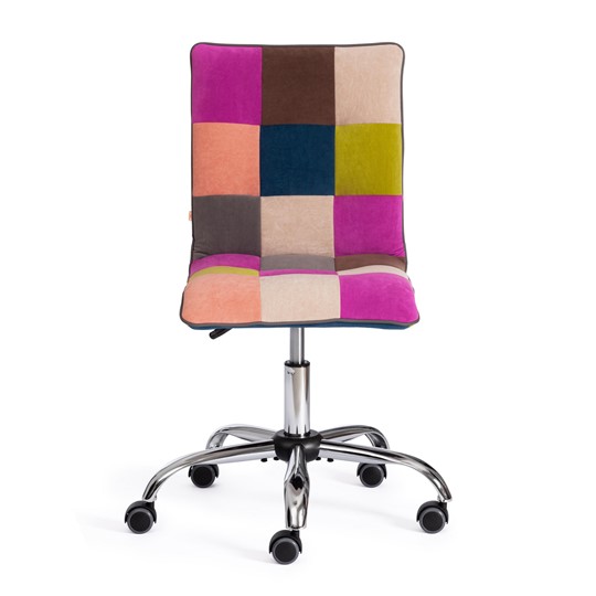 Компьютерное кресло ZERO (спектр) ткань, флок, цветной арт.15370 в Биробиджане - изображение 4