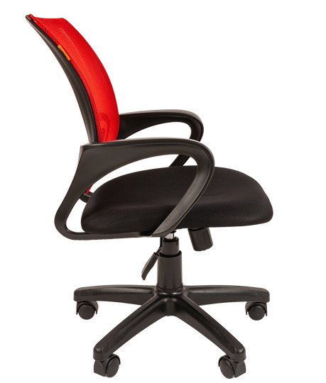Компьютерное кресло CHAIRMAN 696 black Сетчатый акрил DW69 красный в Биробиджане - изображение 1