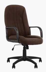 Кресло для офиса CLASSIC (PL64) ткань CAGLIARI коричневый в Биробиджане