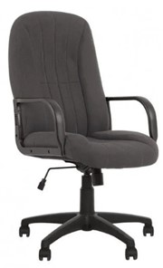Кресло для офиса CLASSIC (PL64) ткань CAGLIARI серый С38 в Биробиджане