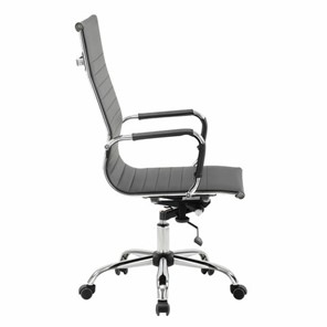 Офисное кресло BRABIX "Energy EX-509", экокожа, хром, черное, 530862 в Биробиджане - предосмотр 2