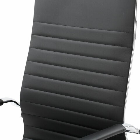 Офисное кресло BRABIX "Energy EX-509", экокожа, хром, черное, 530862 в Биробиджане - изображение 7