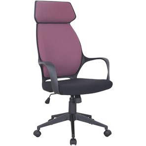 Офисное кресло Brabix Premium Galaxy EX-519 (ткань, черное/терракотовое) 531570 в Биробиджане