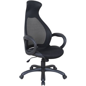 Кресло Brabix Premium Genesis EX-517 (пластик черный, ткань/экокожа/сетка черная)   531574 в Биробиджане