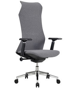 Кресло компьютерное CHAIRMAN 583 ткань светло-серая в Биробиджане