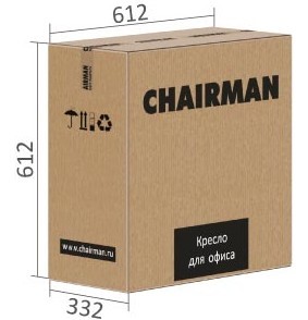 Кресло офисное CHAIRMAN 661 Ткань стандарт 15-13 серая в Биробиджане - изображение 5
