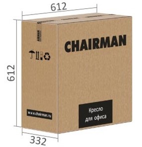 Кресло CHAIRMAN 661 Ткань стандарт 15-21 черная в Биробиджане - предосмотр 5