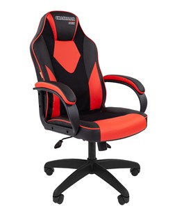 Офисное кресло CHAIRMAN GAME 17, цвет черный / красный в Биробиджане