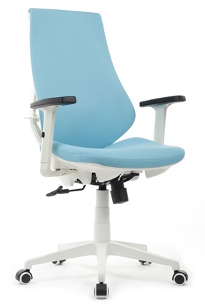 Кресло офисное Design CX1361М, Голубой в Биробиджане - изображение
