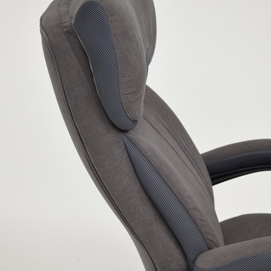 Компьютерное кресло DUKE флок/ткань, серый/серый, 29/TW-12 арт.14039 в Биробиджане - изображение 10