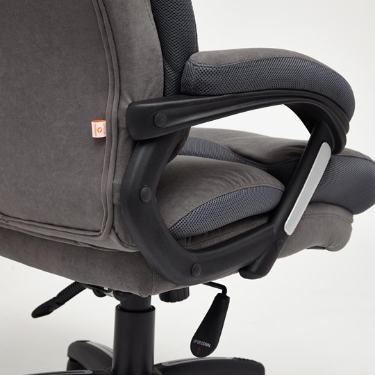 Компьютерное кресло DUKE флок/ткань, серый/серый, 29/TW-12 арт.14039 в Биробиджане - изображение 19